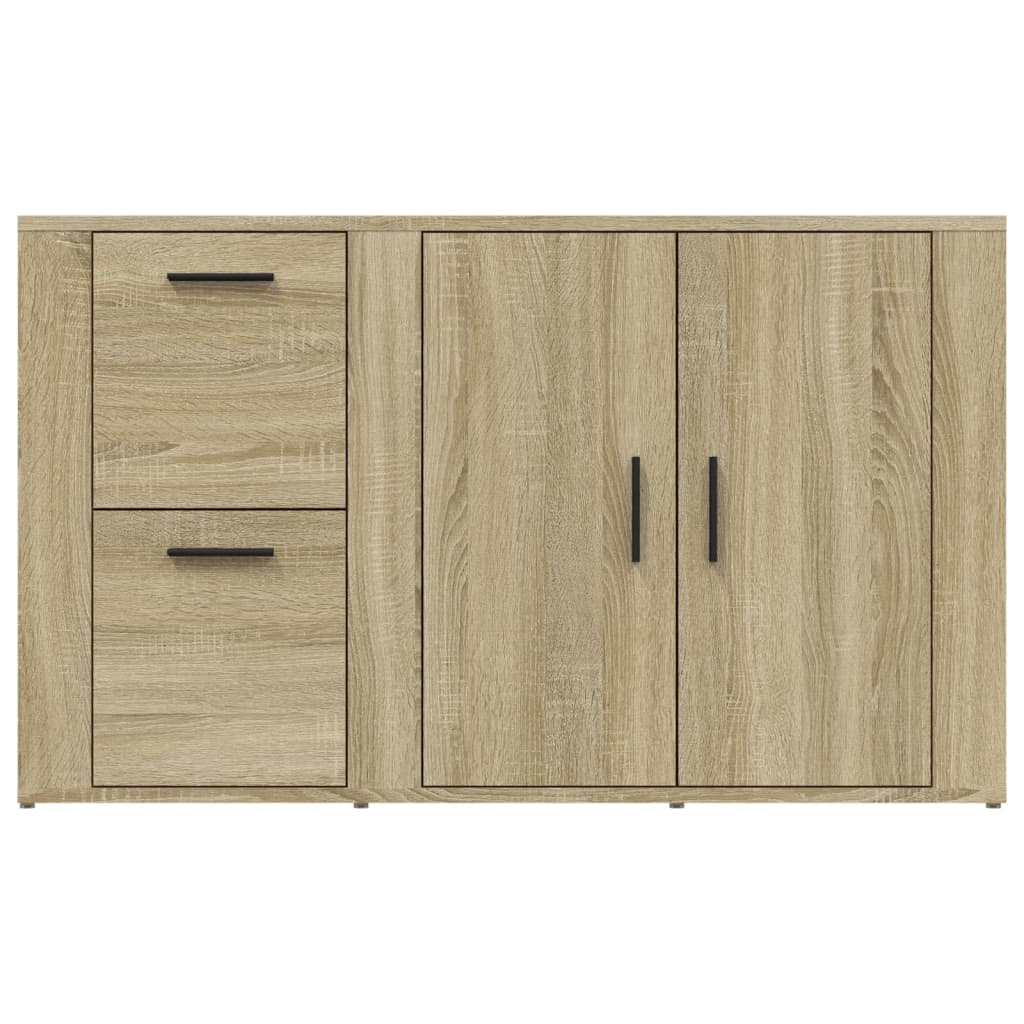 Sideboard Sonoma Oak 100X33X59.5 Cm Engineered Wood