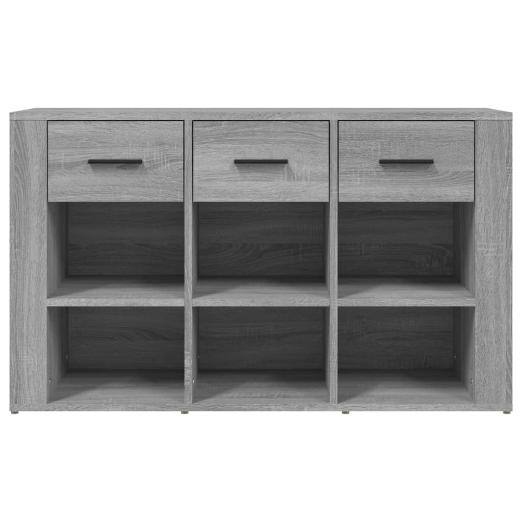 Sideboard Grey Sonoma 100x30x59.5 cm Engineered Wood