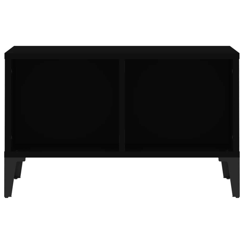 Coffee Table Black 60x50x36.5 cm Engineered Wood