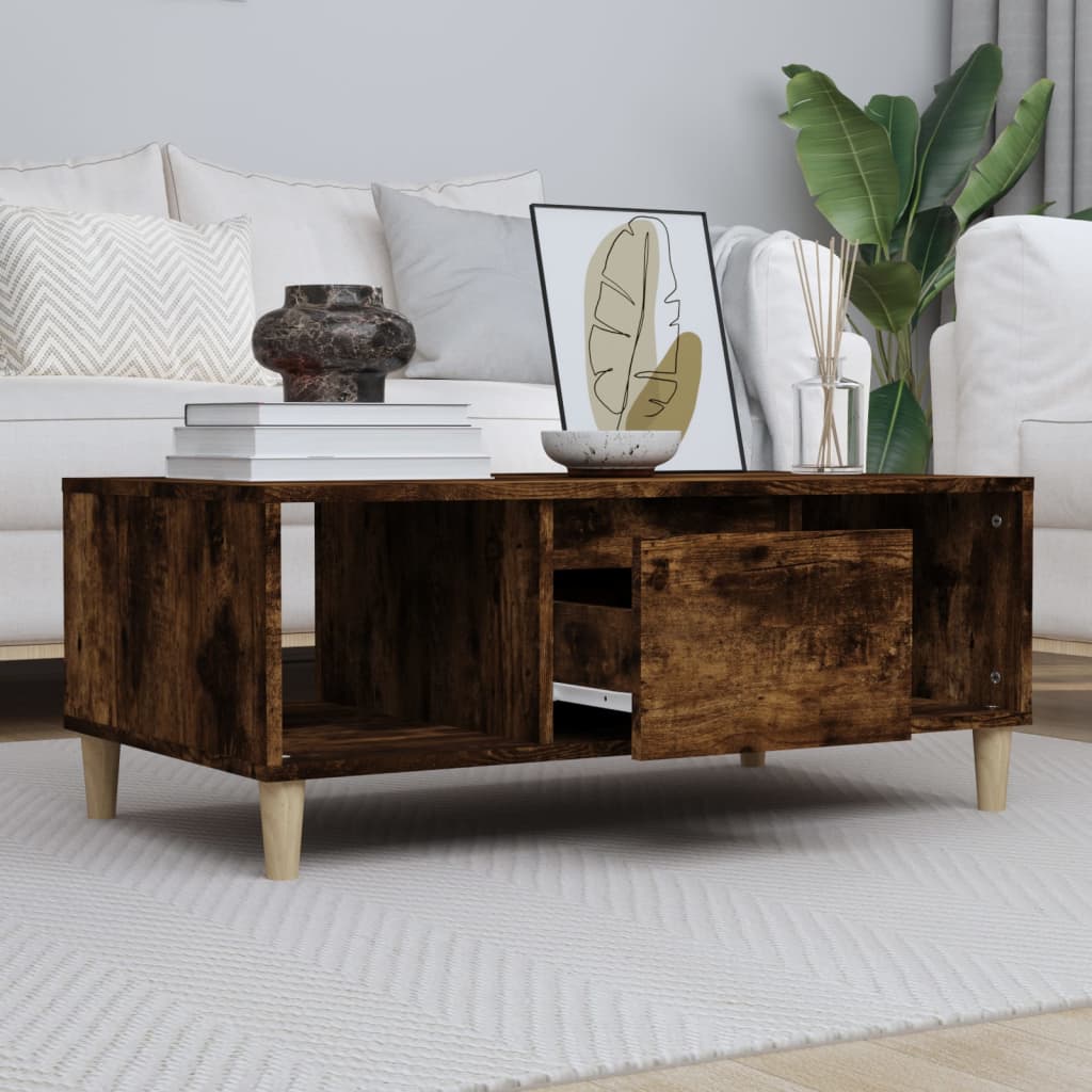 Coffee Table 90X50X36.5 Cm Engineered Wood