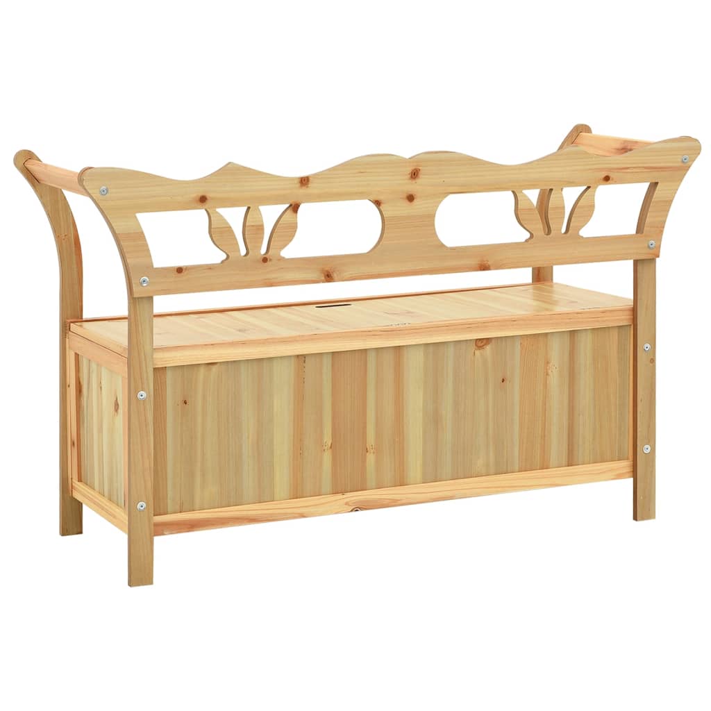 Bench 107X45X75.5 Cm Solid Wood Fir