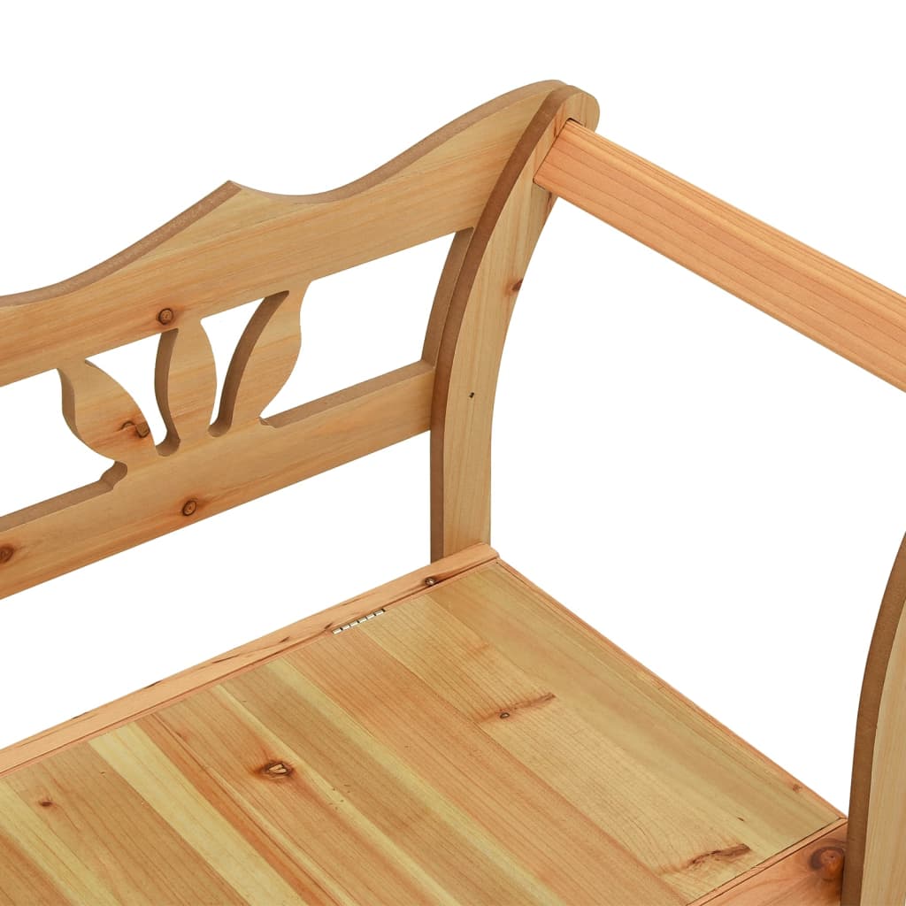 Bench 107X45X75.5 Cm Solid Wood Fir