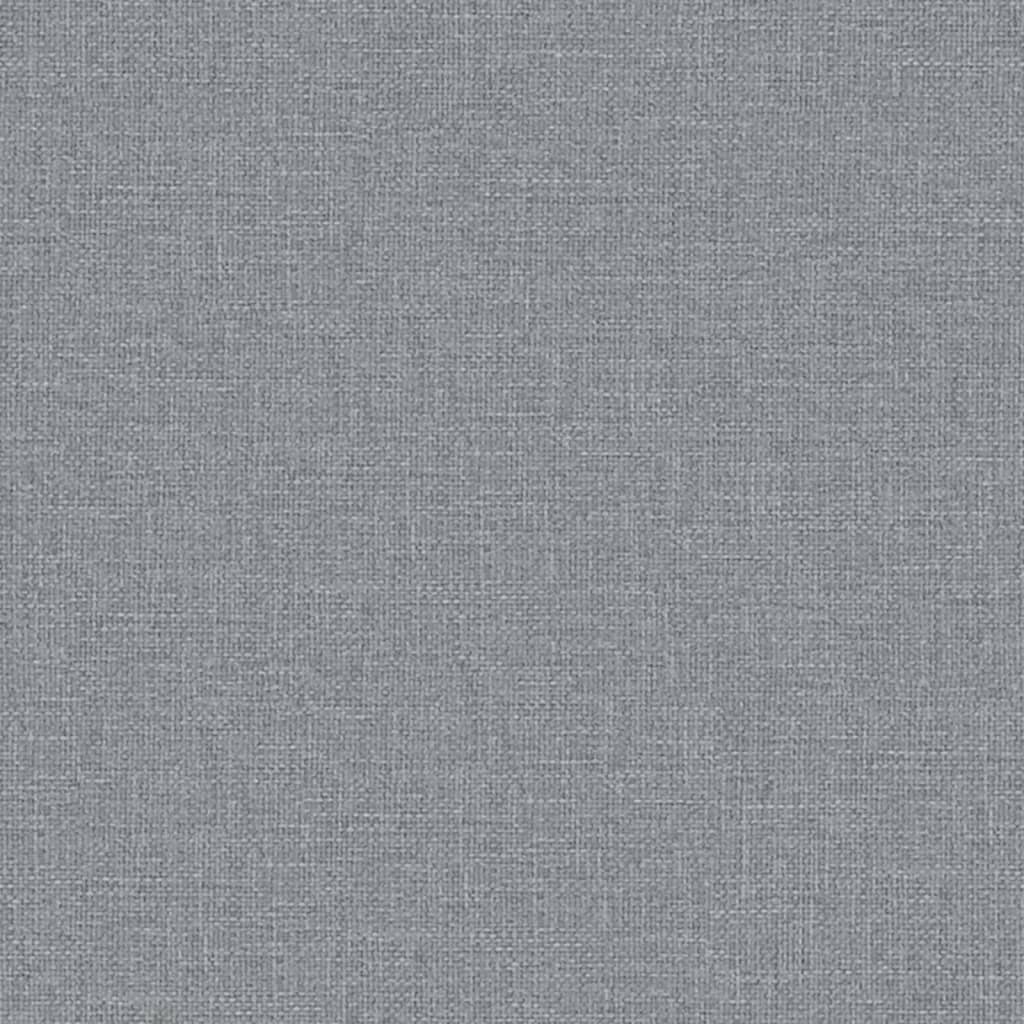 Bench Light Grey 100x64x80 cm Fabric