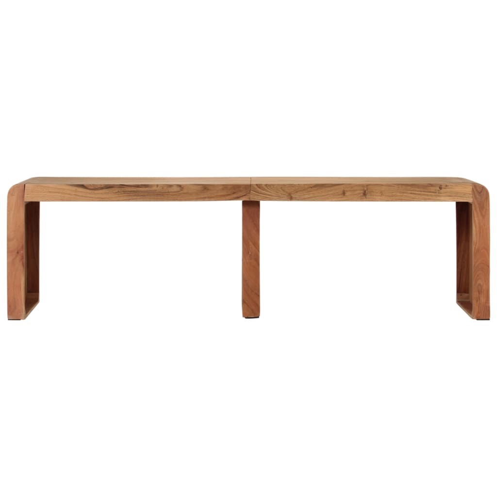 Bench 160x38x45 cm Solid Wood Acacia