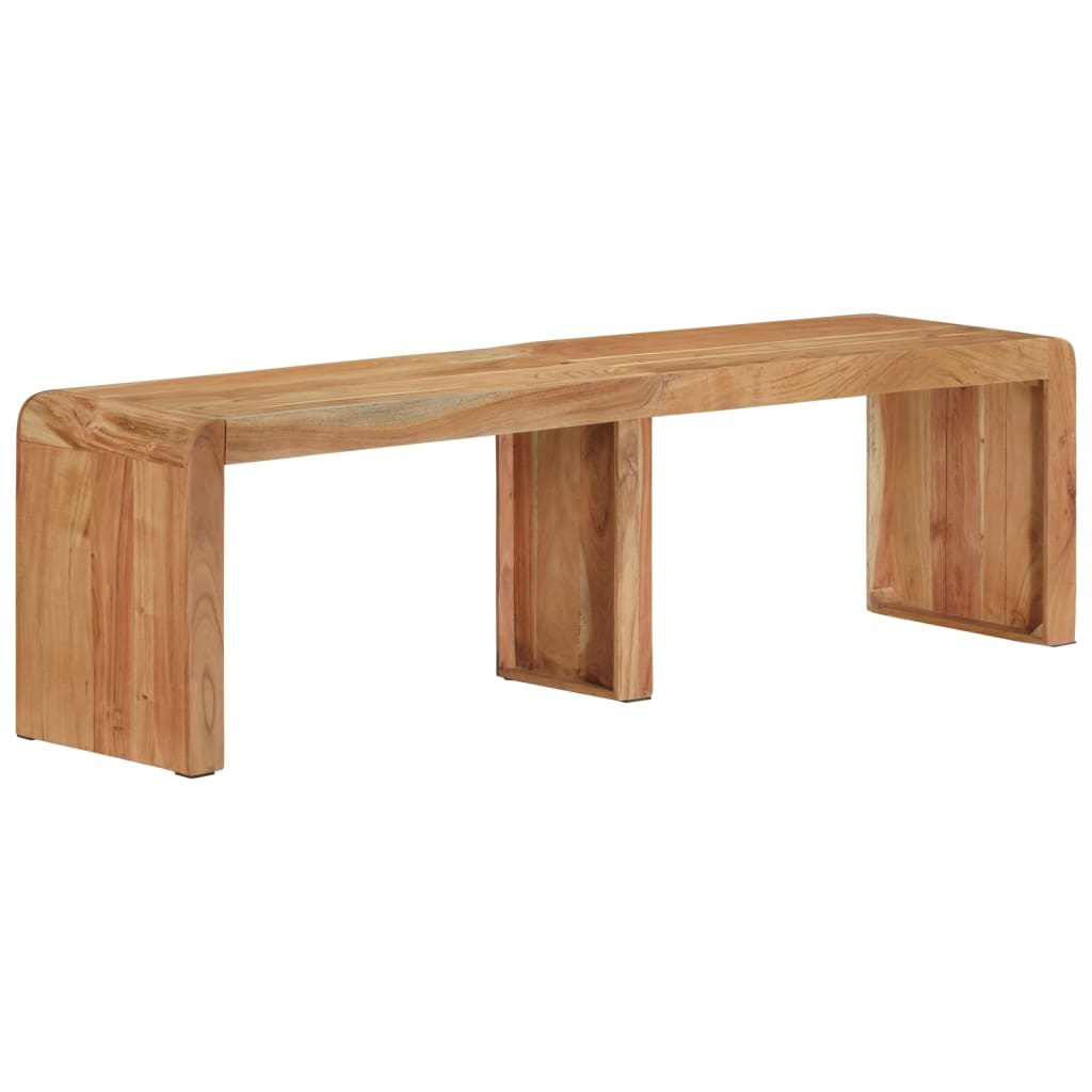 Bench 160x38x45 cm Solid Wood Acacia