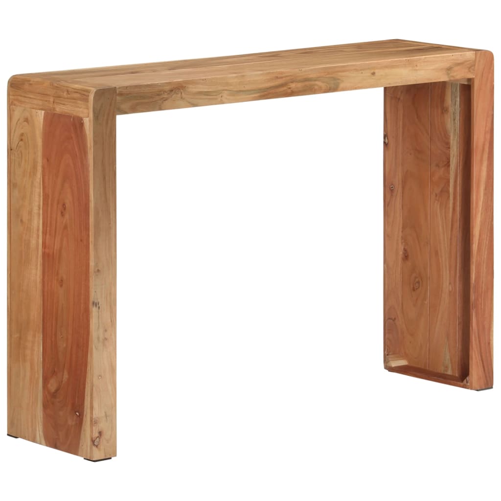 Console Table 110x30x76 cm Solid Wood Acacia