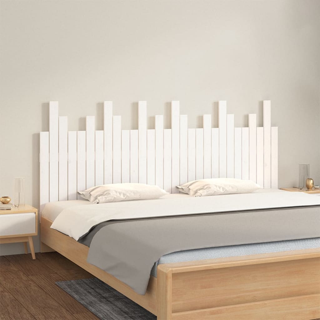 Wall Headboard 85X3X80 Cm Solid Wood Pine