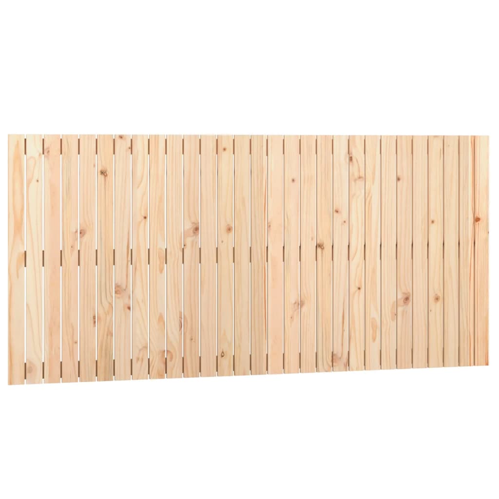 Wall Headboard 185x3x90 cm Solid Wood Pine