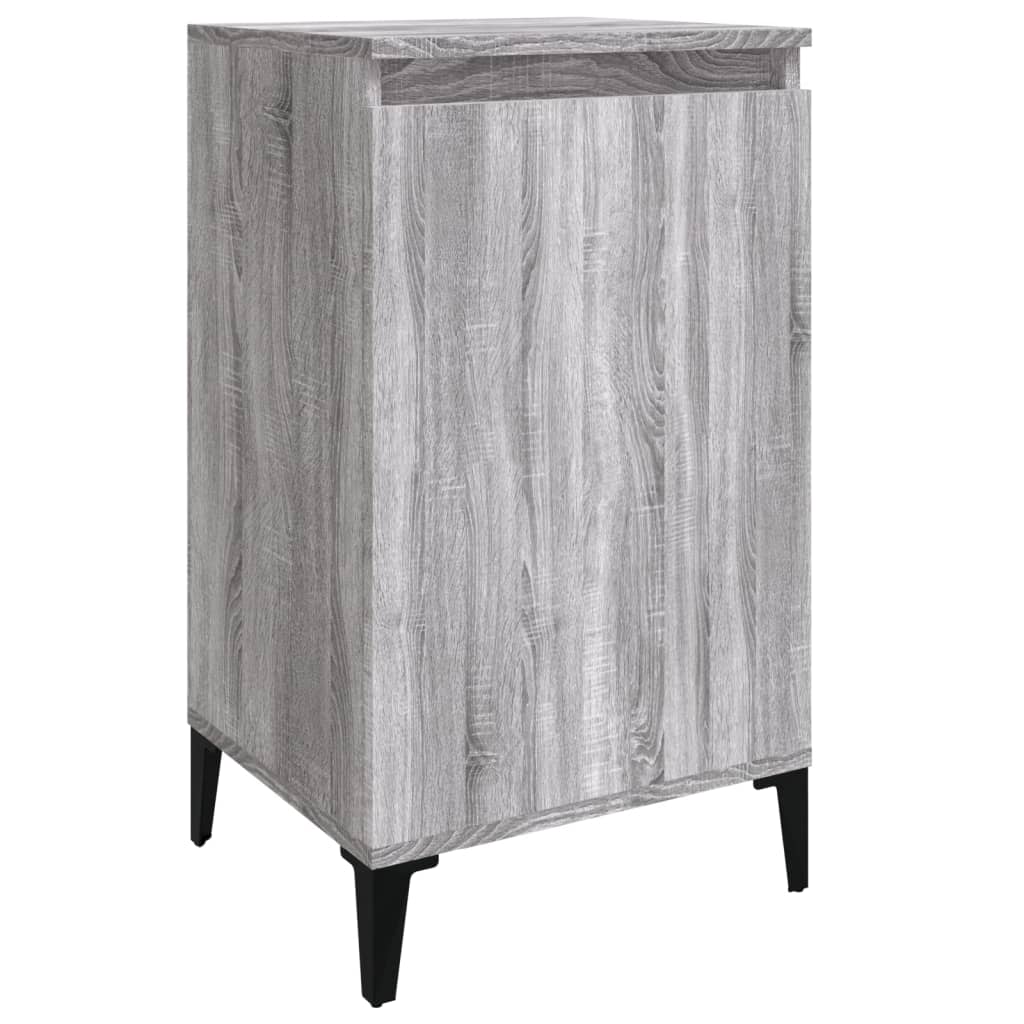 Bedside Cabinets 2 pcs Grey Sonoma 40x35x70 cm Engineered Wood