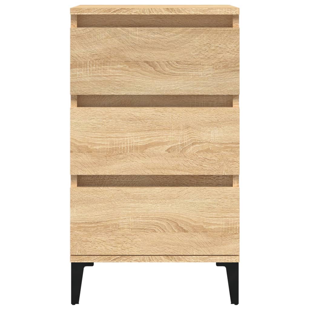 Bedside Cabinet Sonoma Oak 40x35x70 cm Engineered Wood