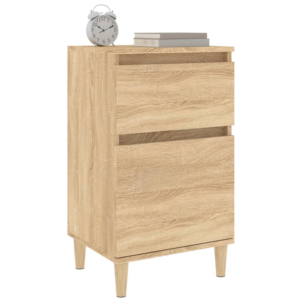 Bedside Cabinet Sonoma Oak 40x35x70 cm