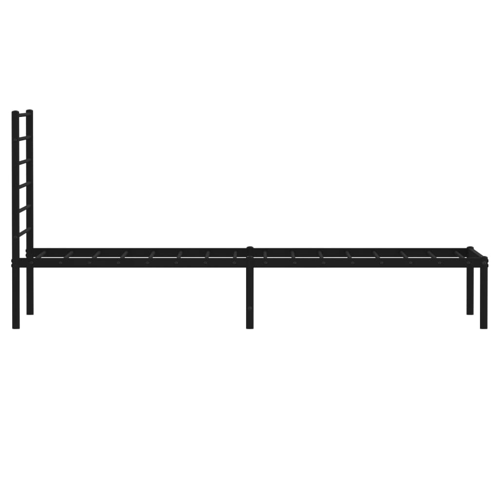 Metal Bed Frame 92X187 Cm Single Size