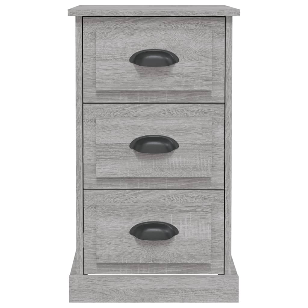 Bedside Cabinet Grey Sonoma 39x39x67 cm Engineered Wood