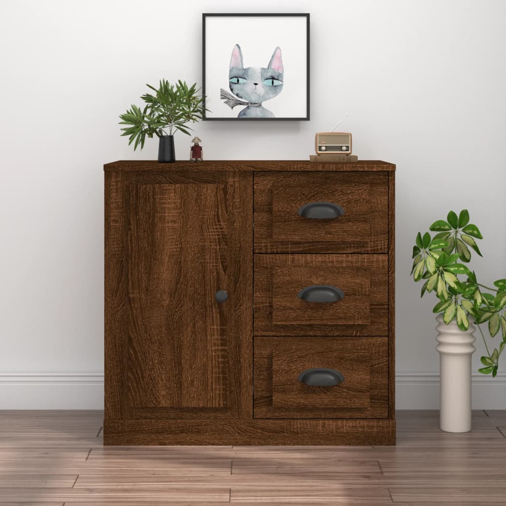 Sideboard 70X35.5X67.5 Cm Engineered Wood