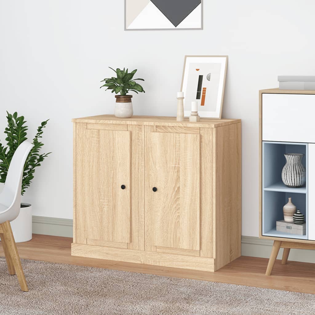 Sideboards Pcs 37.5X35.5X67.5 Cm Engineered Wood