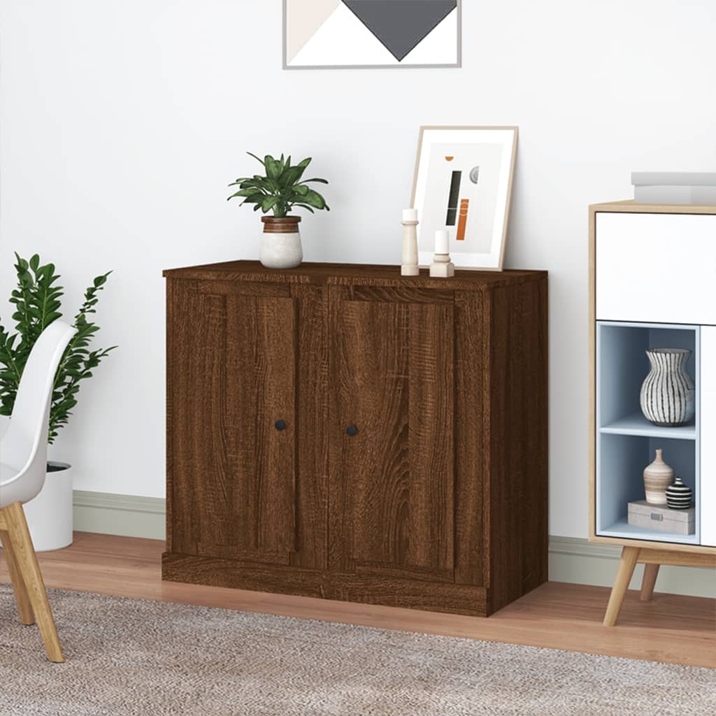 Sideboards Pcs 37.5X35.5X67.5 Cm Engineered Wood