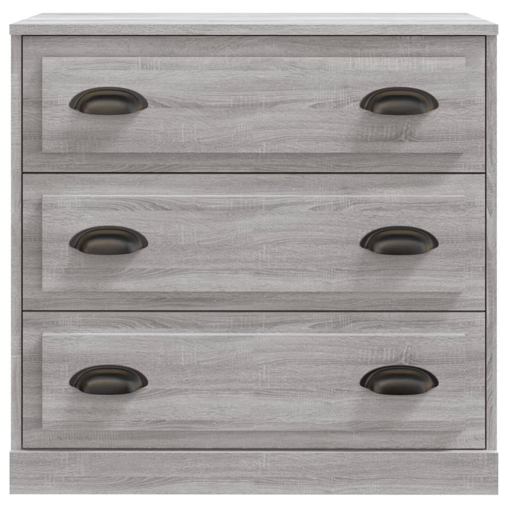 Sideboard Grey Sonoma 70x35.5x67.5 cm Engineered Wood