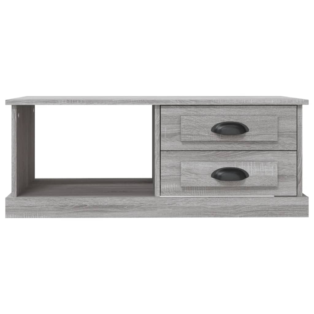 Coffee Table Grey Sonoma 90x50x35 cm Engineered Wood