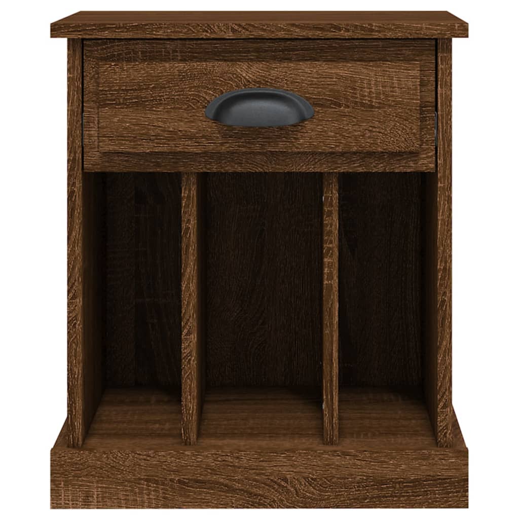 Bedside Cabinet Brown Oak 43x36x50 cm