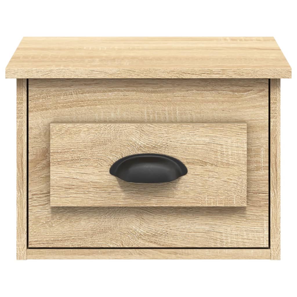 Wall-mounted Bedside Cabinet Sonoma Oak 41.5x36x28cm