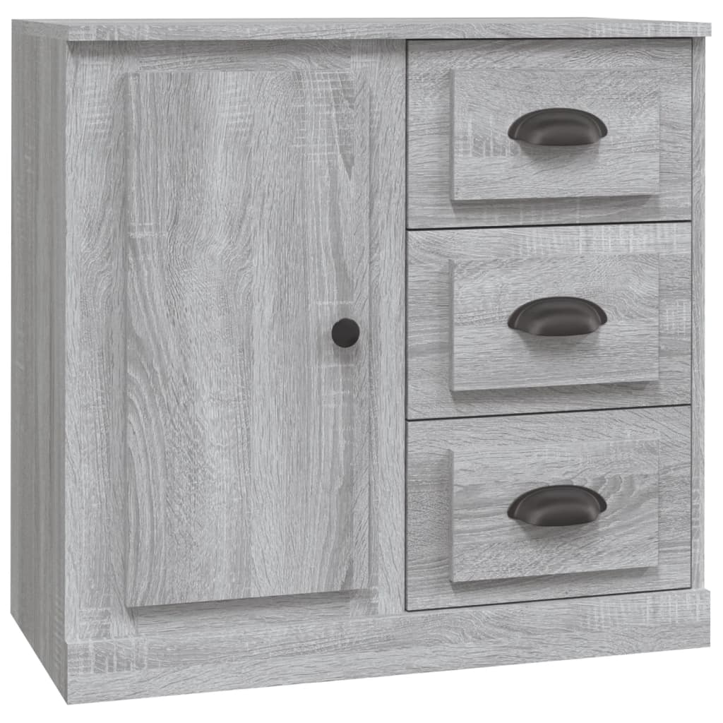 Sideboards 2 pcs Grey Sonoma Engineered Wood