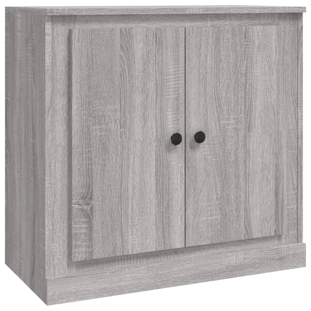 Sideboards 3 pcs Grey Sonoma Engineered Wood