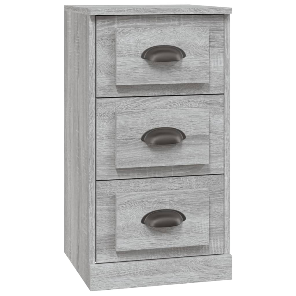 Sideboards 3 pcs Grey Sonoma Engineered Wood