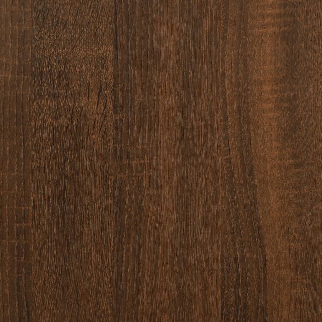 Highboard Brown Oak Engineered Wood