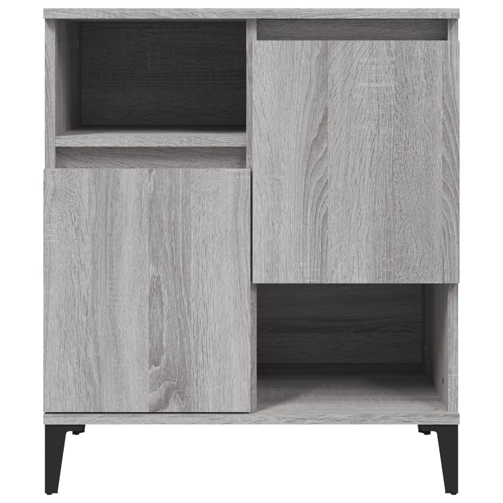 Sideboards 3 pcs Grey Sonoma 60x35x70 cm Engineered Wood