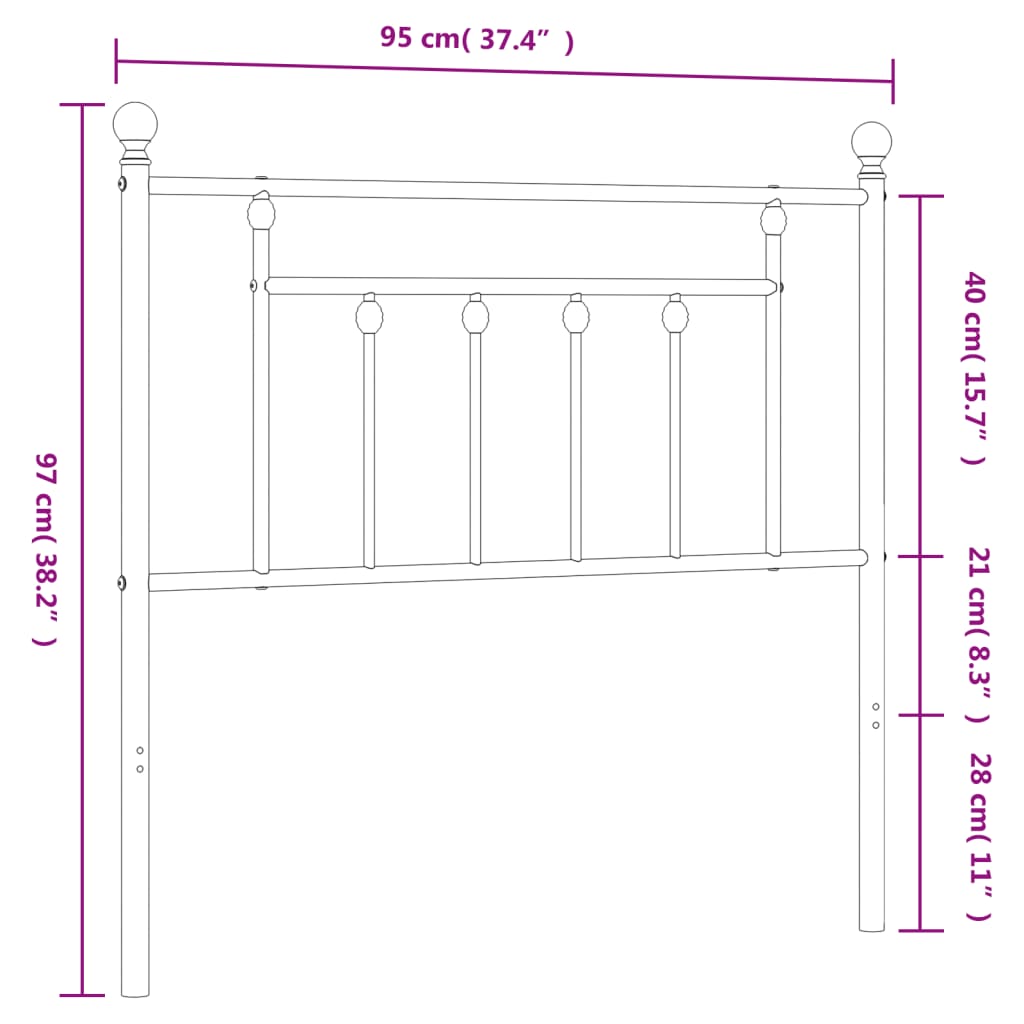 Metal Headboard