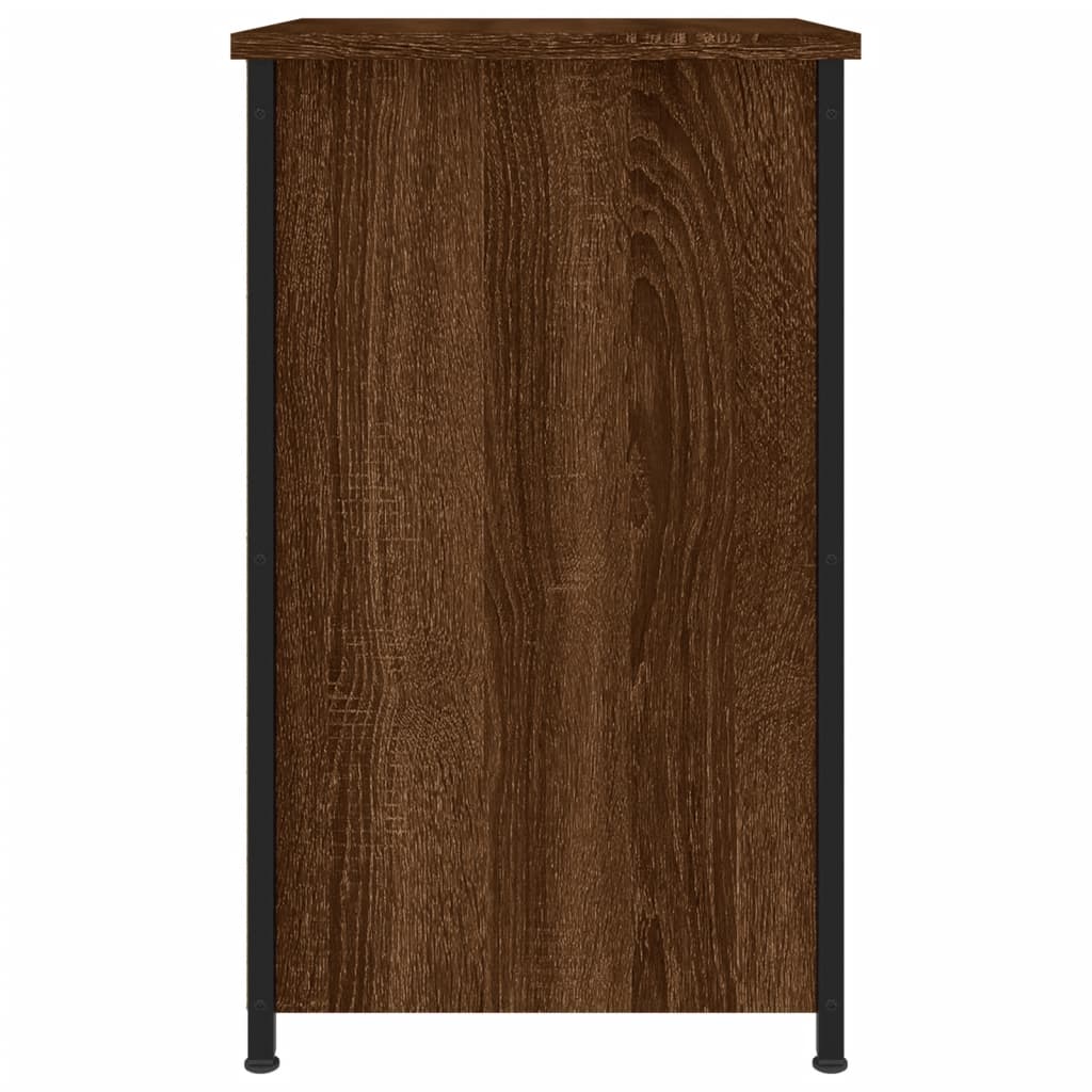 Bedside Cabinets 2 pcs Brown Oak 40x36x60 cm Engineered Wood