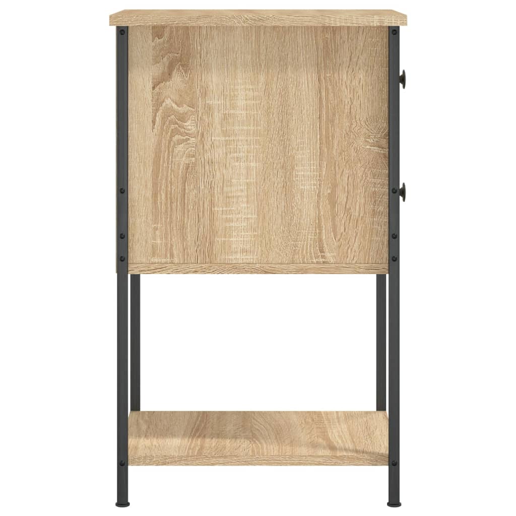 Bedside Cabinet Sonoma Oak 32x42x70 cm Engineered Wood