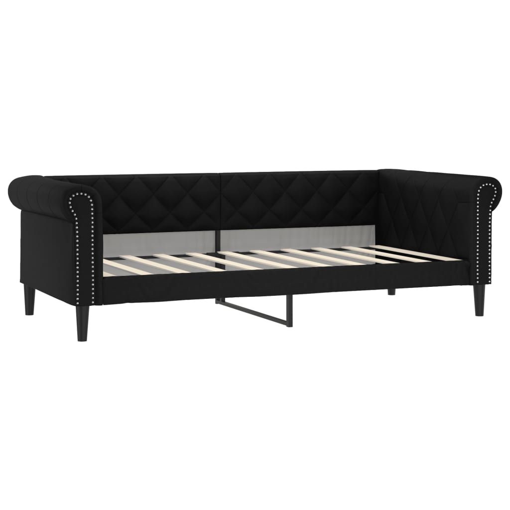 Day Bed 92X187 Cm Single Size Faux Leather