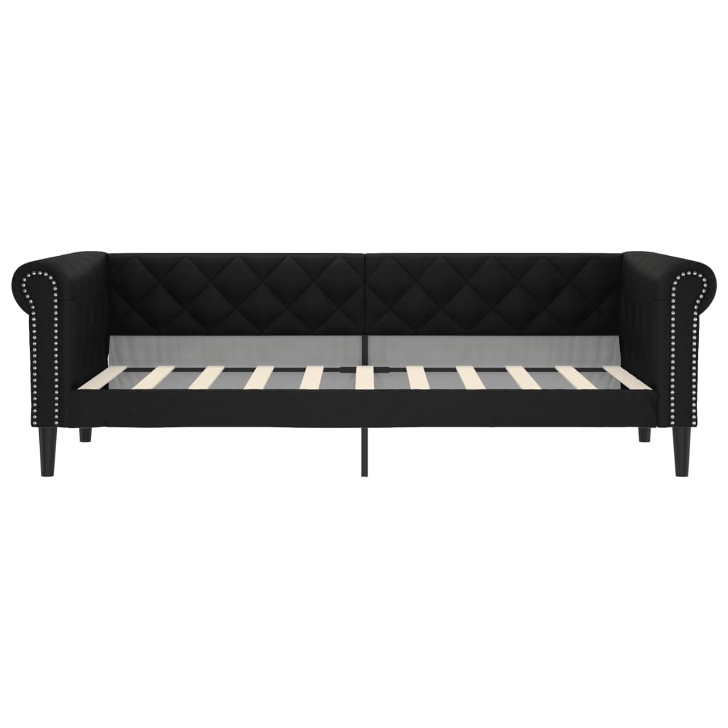 Day Bed 92X187 Cm Single Size Faux Leather