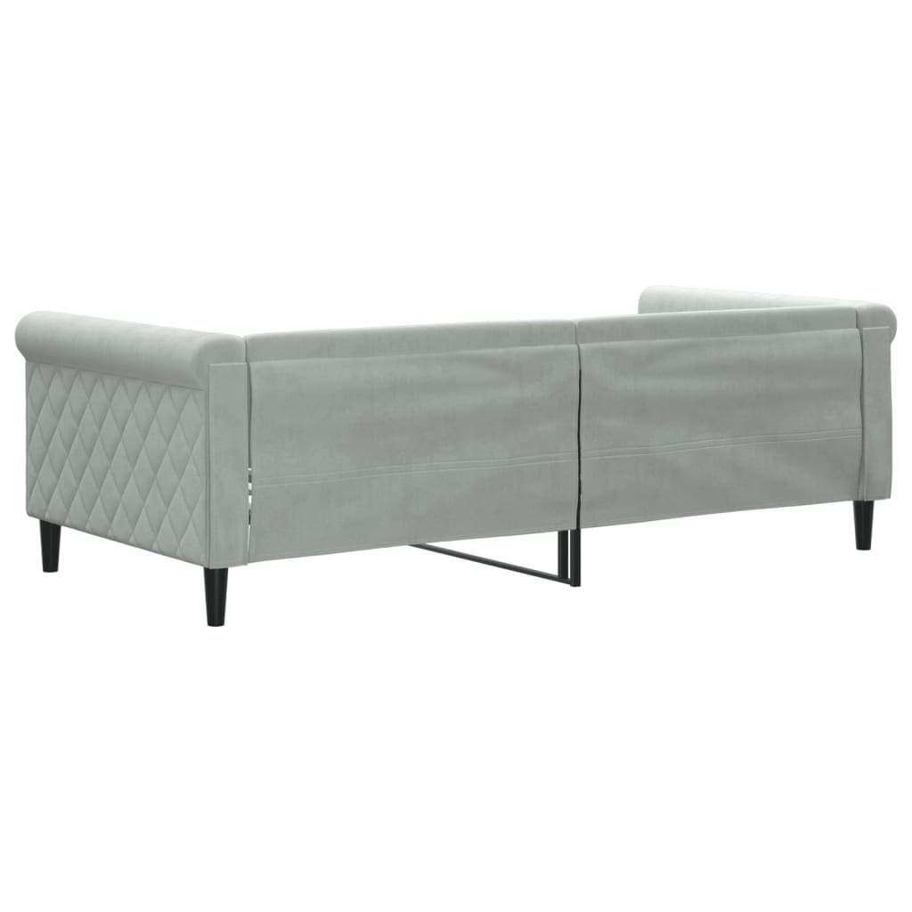 Day Bed 92X187 Cm Single Size Velvet