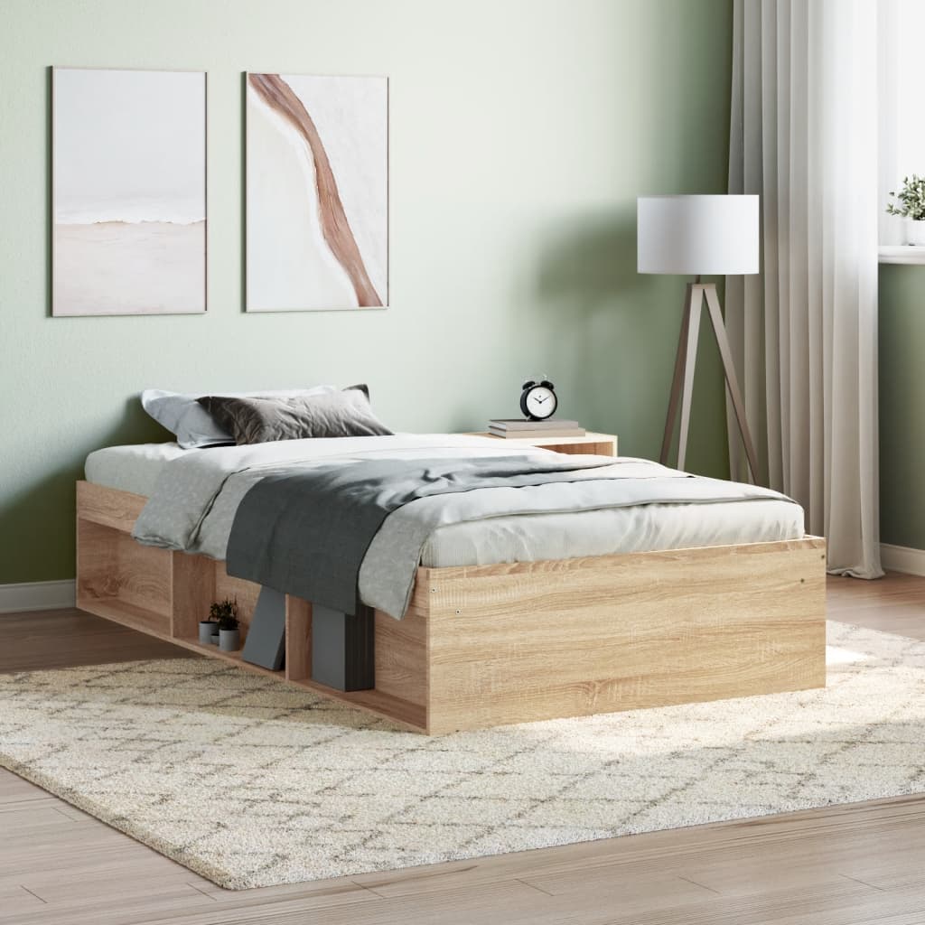 Bed Frame 92X187 Cm Single Size