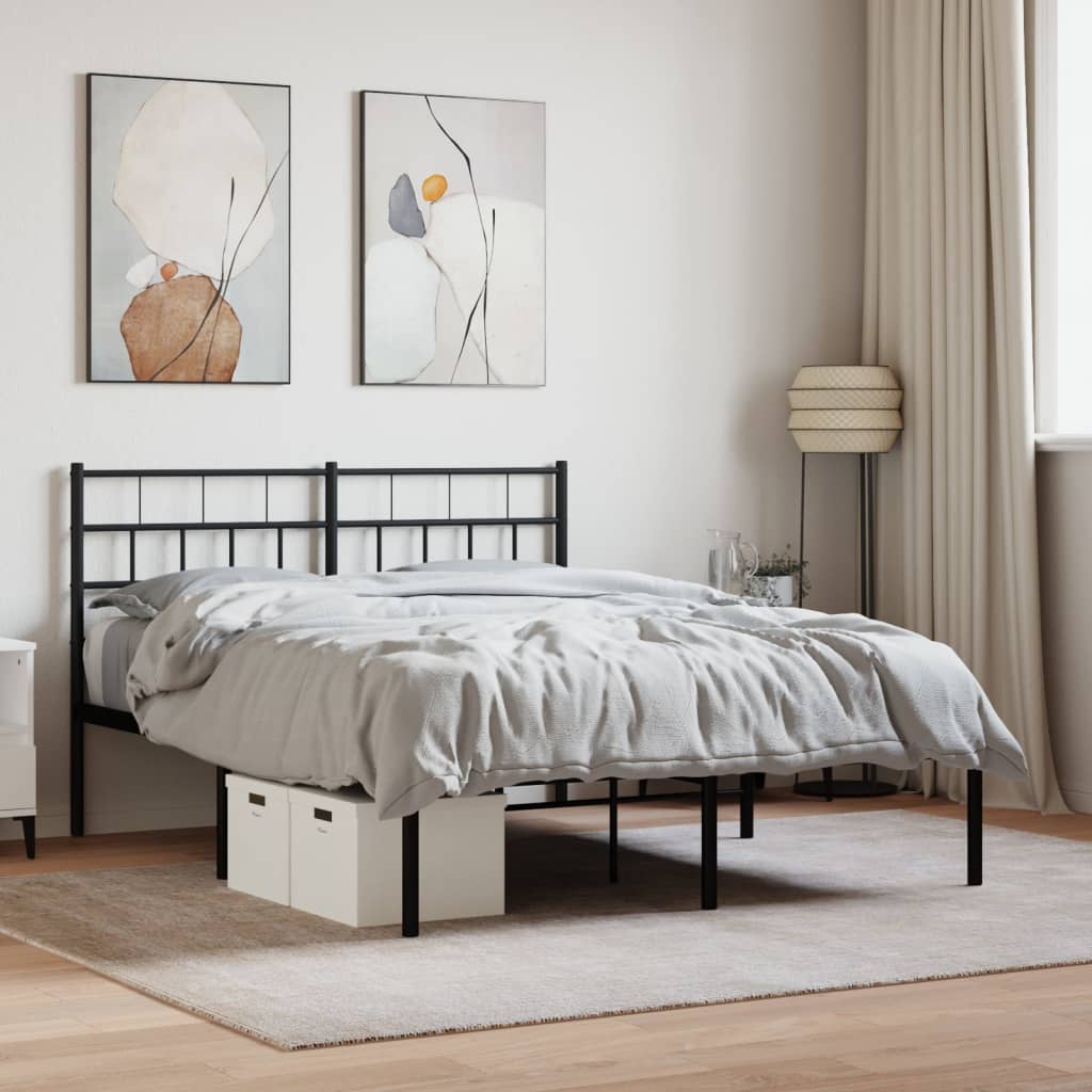 Metal Bed Frame 183X203 Cm King Size