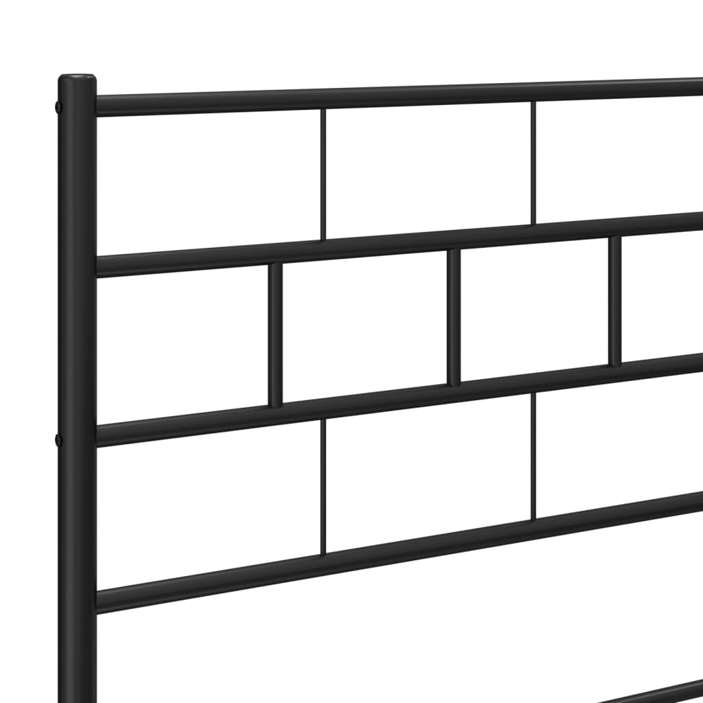 Metal Bed Frame 183X203 Cm King Size