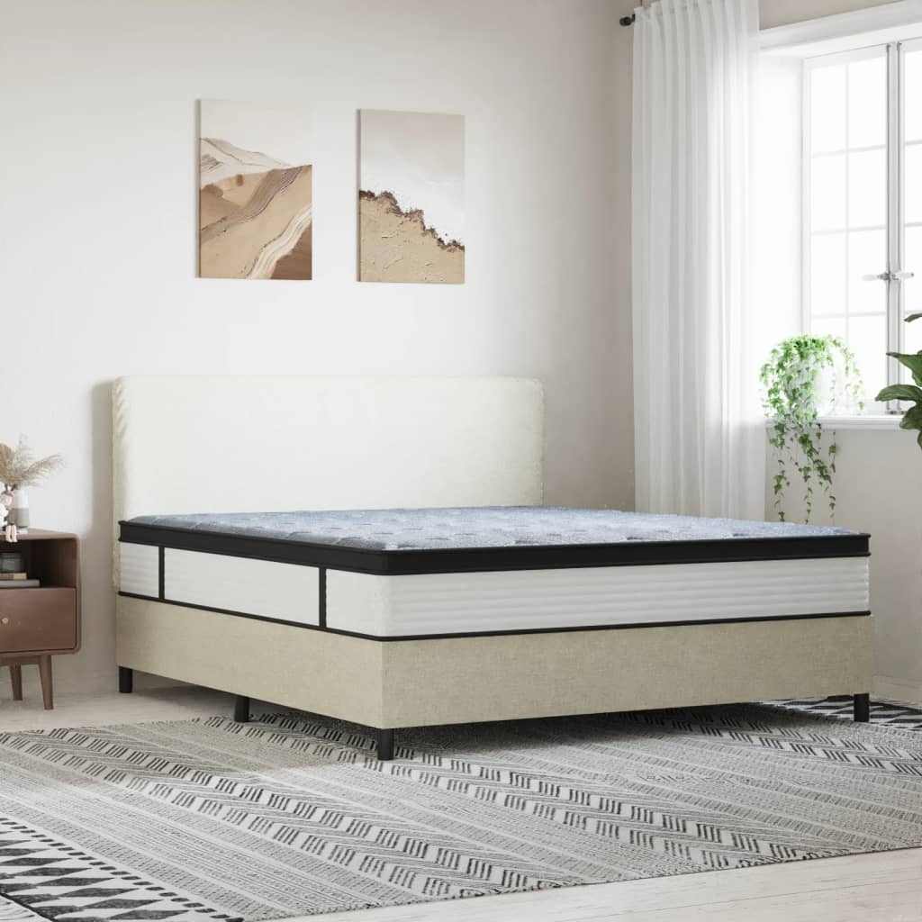 Pocket Spring Mattress Medium Plus 153X203 Cm Queen Size