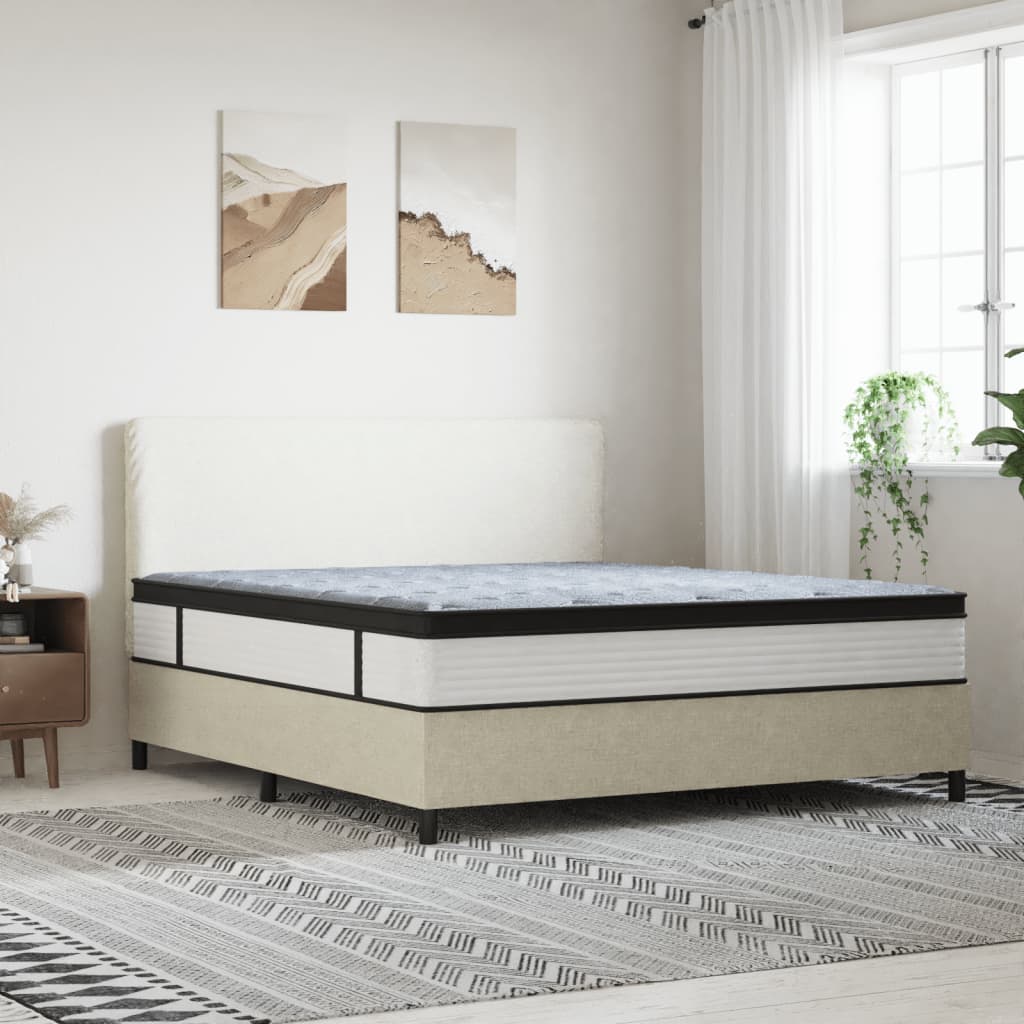 Pocket Spring Mattress Medium Plus 183X203 Cm King Size