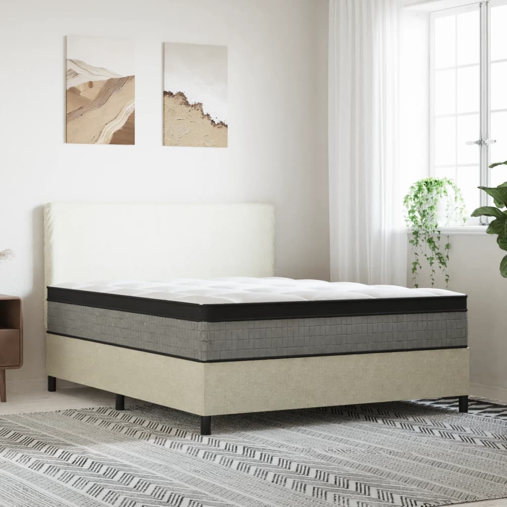 Pocket Spring Mattress Medium Firm 152x203 cm Queen Size