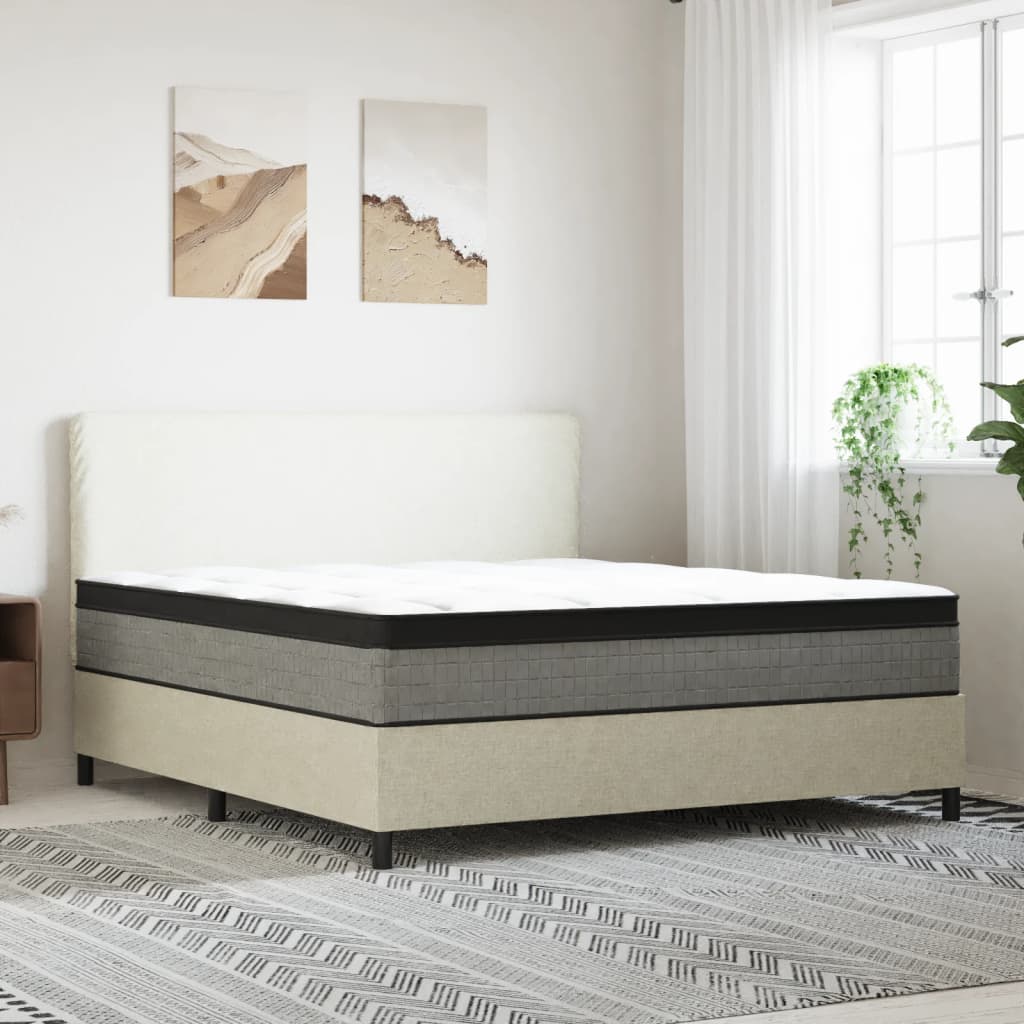 Pocket Spring Mattress Medium Firm 183x203 cm King Size