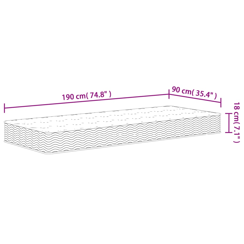 Bonnell Spring Mattress Medium