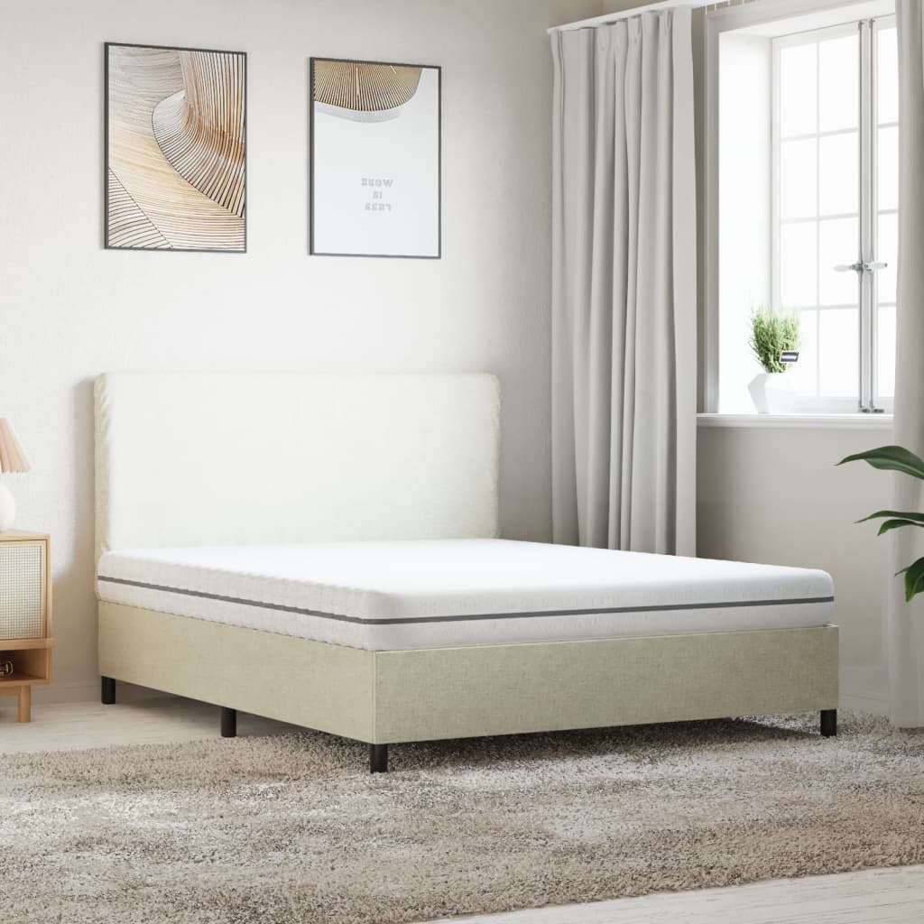 Foam Mattress Medium Soft 152x203 cm Queen Size