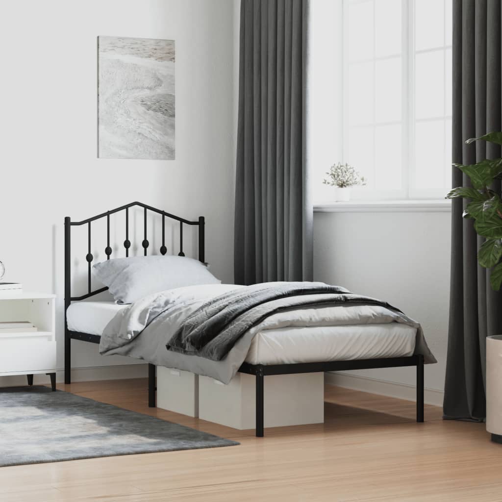 Metal Bed Frame 183X203 Cm King Size