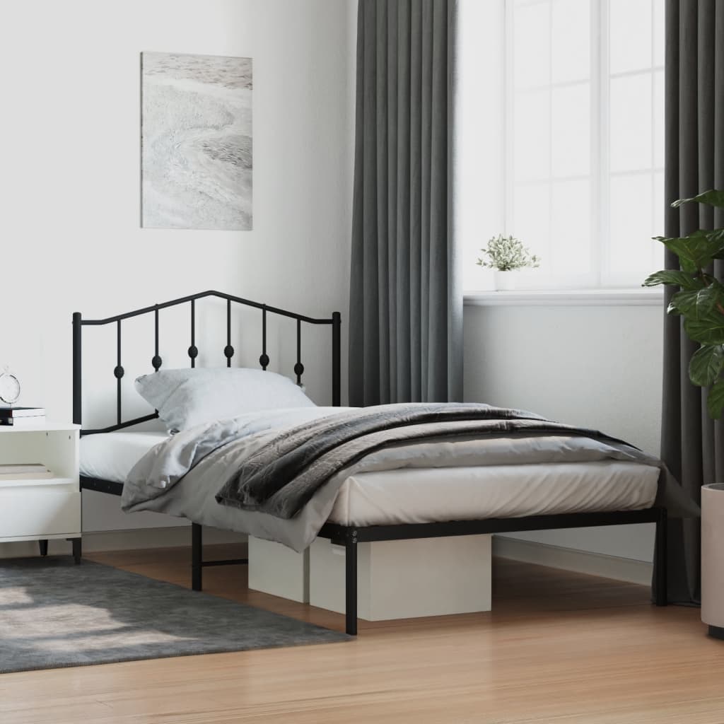 Metal Bed Frame 183X203 Cm King Size