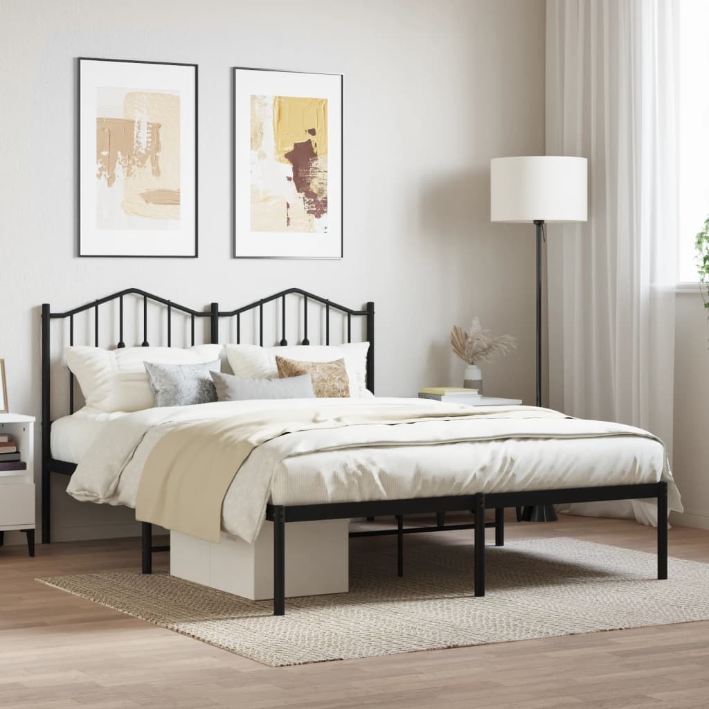 Metal Bed Frame 183X203 Cm King Size