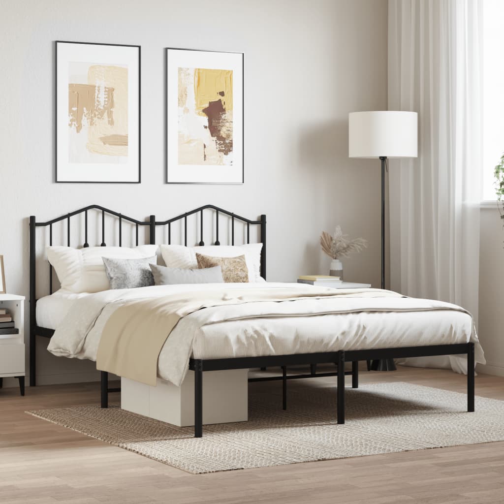 Metal Bed Frame 183X203 Cm King Size