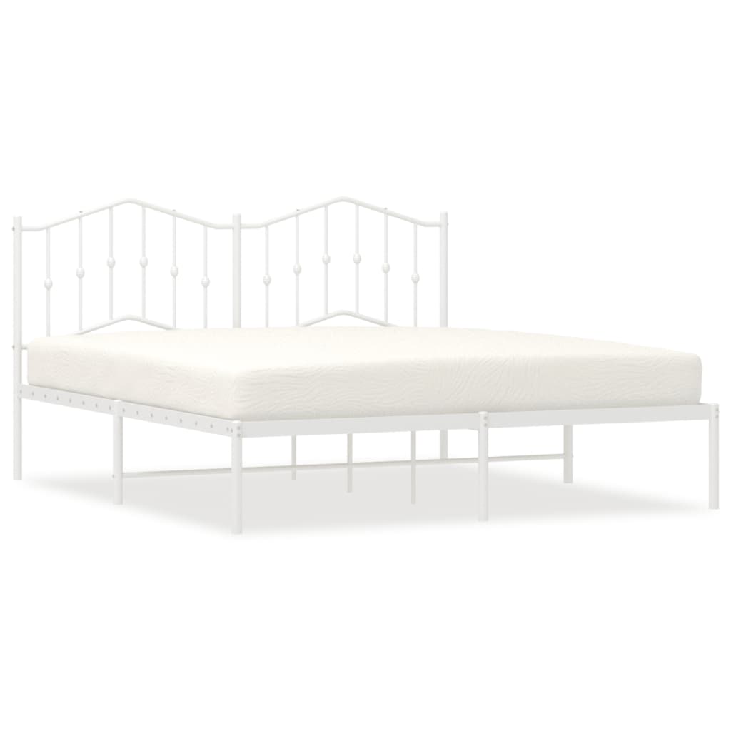 Metal Bed Frame 183X203 Cm King Size