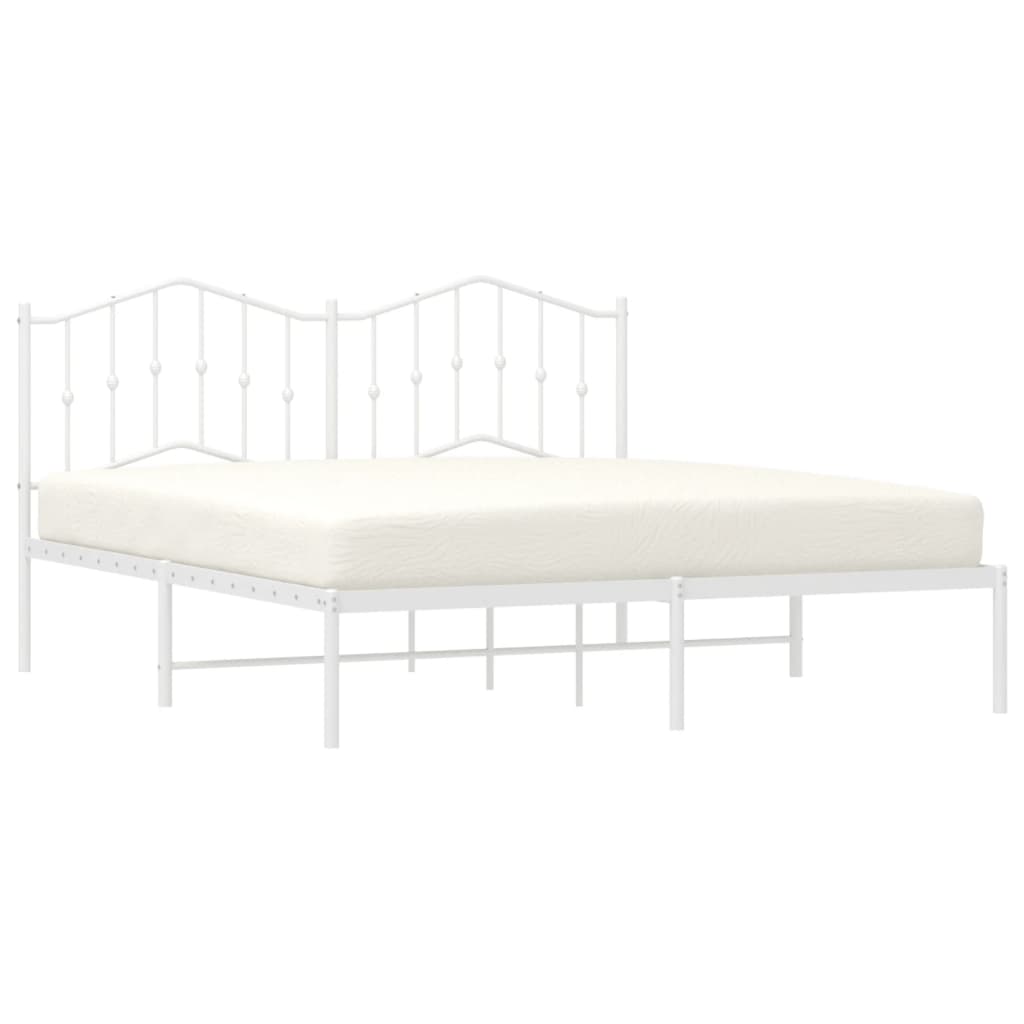 Metal Bed Frame 183X203 Cm King Size